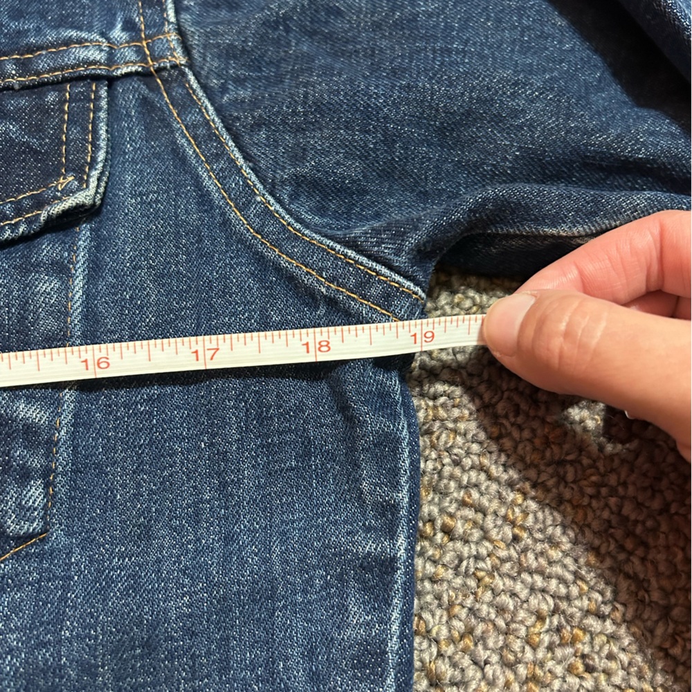 Vintage Orange Tag Levi’s Jacket Size 22 - Picture 8 of 9
